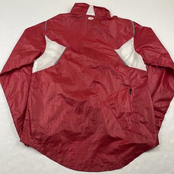 Sugoi Ultra Light Cycling Jacket Women’s M Windbreaker Full Zip Reflective - Picture 2 of 9